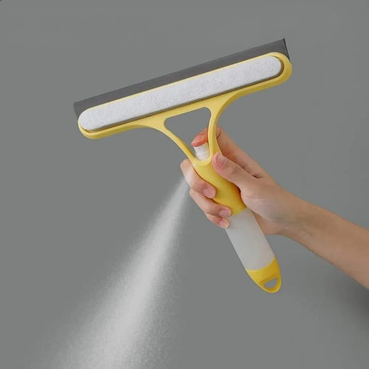 3 in 1 Spray + Brush + Wiper Cleaning Tool (For Windows, Mirror, Wall Tiles, etc)