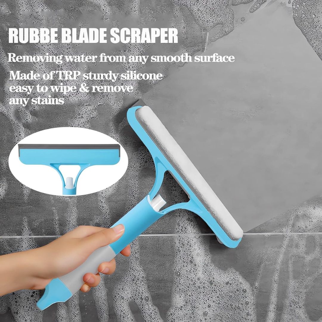 3 in 1 Spray + Brush + Wiper Cleaning Tool (For Windows, Mirror, Wall Tiles, etc)