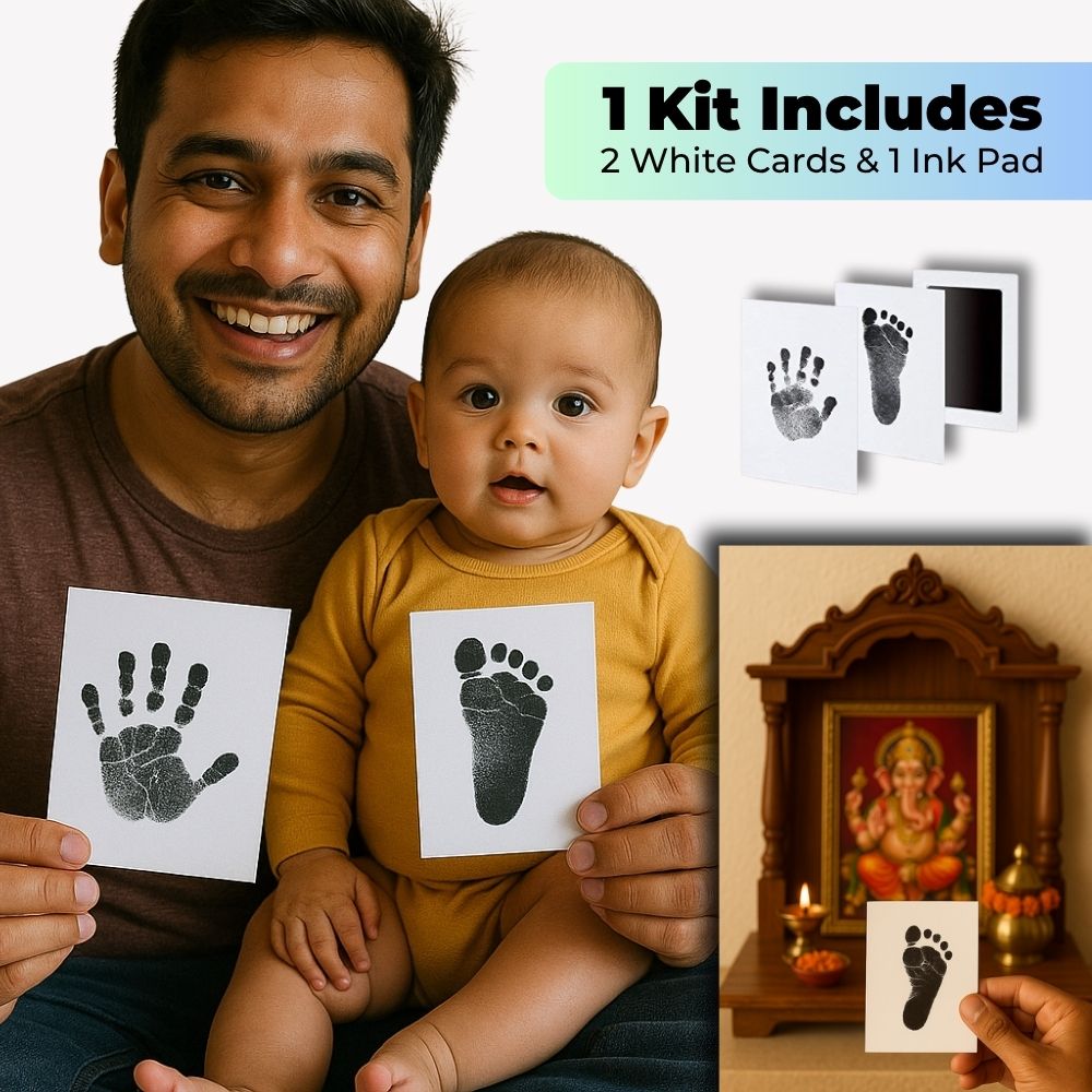 Inkless Kit For Babies Hand & Footprint