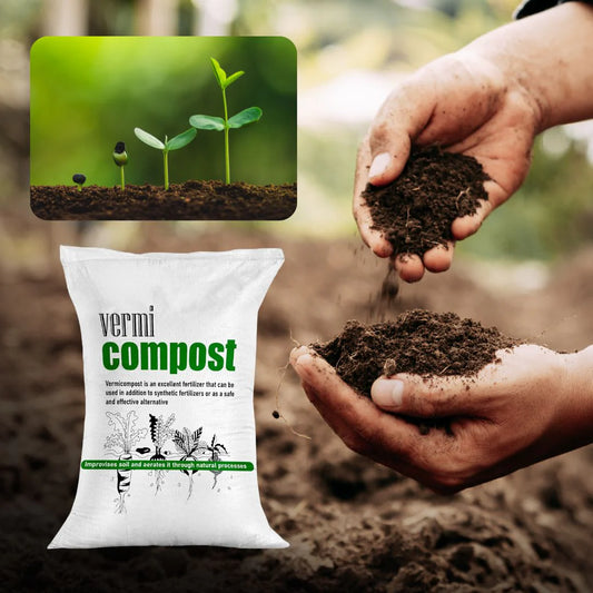 Organic Vermicompost 500gms (Buy 1 Get 1 Free)